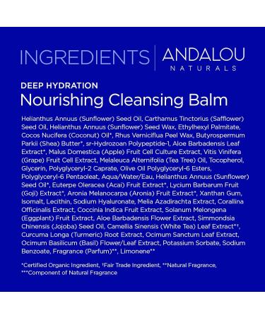DEEP HYDRATION Nourishing Cleansing Balm 3 Ounce (Pack of 1) Nourishing Cleansing Balm - Buy Online on GoSupps.com