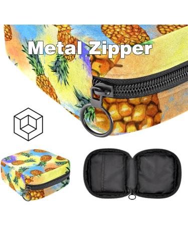 MuooouM Pink Strawberry Sanitary Pocket - Portable Holder for Women & Teen Girls | Ideal for Menstruation Cup & Breastfeeding - 4.7x6.6 in - Buy Online on GoSupps.com