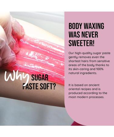 PINK Cosmetics Perfectly Pink Sugar Paste Soft 500g - Ideal for Professionals - 24 degrees - Buy Online on GoSupps.com