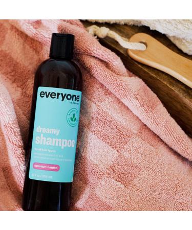 Everyone Hair Care Dreamy Shampoo - Coconut & Lemon | Gentle Cleansing Moisturizing Sulfate & Paraben Free | 12 fl oz - Shop Internationally - Buy Online on GoSupps.com