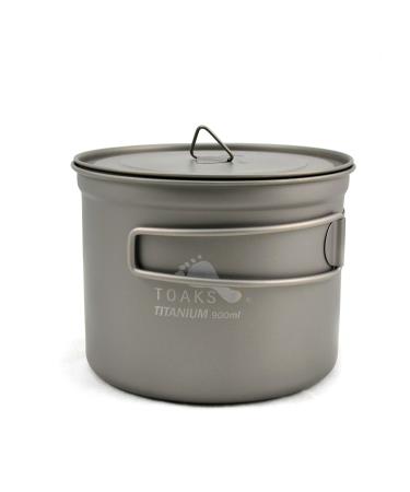 TOAKS Titanium 900ml Pot with 115mm Diameter