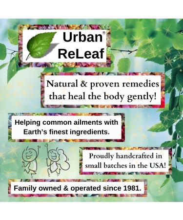 Urban ReLeaf Lemon Balm - Fast Relief for Blisters, Rashes, Bumps, and Bug Bites | 100% Natural | Made Fresh in the USA - Buy Online on GoSupps.com
