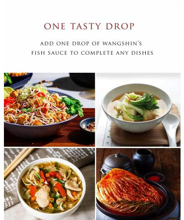 Wangshin Fish Sauce 10 fl oz - Aged 2 Years | Korean Traditional Clay Pot Fermented Anchovy and Salt | Pack of 1 - Buy Online on GoSupps.com