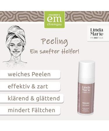  Linda Marie PROBIOTIQUE Pure Life Natural Cosmetics Set | Cleansing Gel Exfoliating Scrub and Balance Cream | Certified Organic Natural Cosmetics | Vegan and Microplastic-Free - Buy Online on GoSupps.com