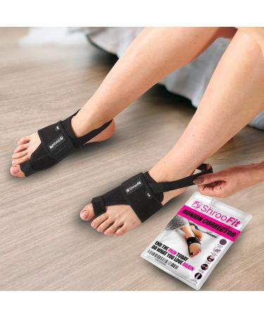 Effective Bunion Corrector | Pain Relief & Toe Straightening for Women & Men | Orthopedic Toe Straightener in Grey - Buy Online on GoSupps.com