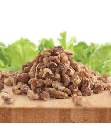 Crunchy Honey Roasted Pecan Pieces - 3.5 oz | Fresh Gourmet Snack & Salad Topper - Buy Online on GoSupps.com