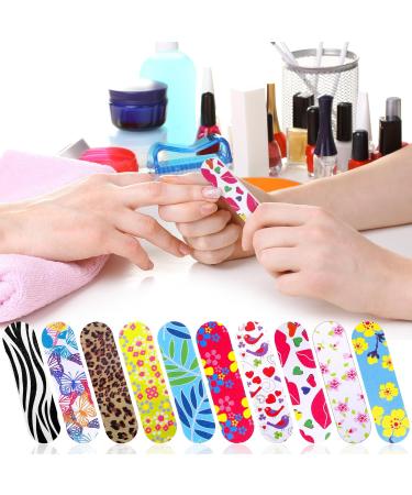 Sumind 100 Pack Nail Files - Double Sided Emery Boards for Professional Manicure | Buffers for Women - Buy Online on GoSupps.com