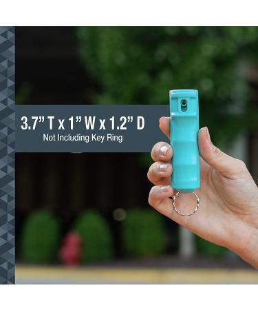 SABRE Pepper Spray 2 Pack - Maximum Police Strength OC Spray with Finger Grip and Key Ring for Easy Carry and Fast Access - Buy Online on GoSupps.com