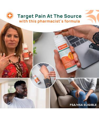 Natural Pain Relief Cream Lotion - Fast-Acting Formula with Frankincense & Menthol - Soothes Joint Muscle & Arthritis Pain - 1 fl oz 1 Fl Oz (Pack of 1) - Buy Online on GoSupps.com