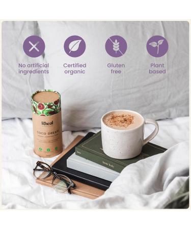 Rheal Coco Dream 180g | 30 Servings | Raw Peruvian Cacao & Reishi Mushroom | Formulated to Help You Relax and Unwind | 100% Organic & Gluten Free | Plant Based | B Corp Certified - Buy Online on GoSupps.com