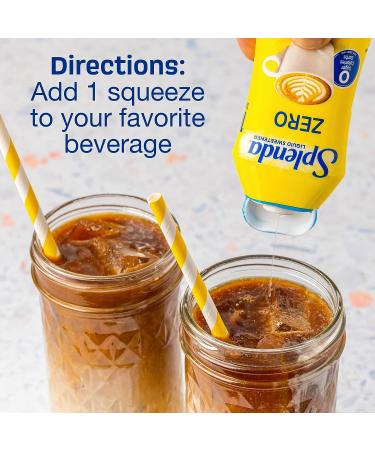 SPLENDA LIQUID Zero Calorie Sweetener Drops 1.68oz Bottle - Pack of 3 | Original Flavor - Buy Online on GoSupps.com
