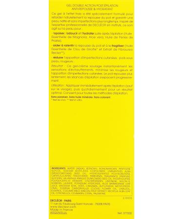 Decleor Aroma Confort Post-Wax Double Action Gel 125ml - Soothing Aftercare Solution - Buy Online on GoSupps.com