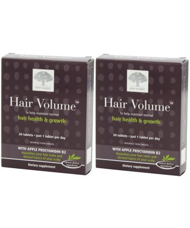New Nordic Hair Volume 30 Count (2 Pack)