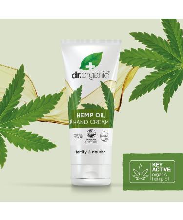 DR Organic Hemp Oil Hand and Nail Cream - Moisturizing Vegan Paraben & SLS Free | 100ml for Men & Women - Buy Online on GoSupps.com