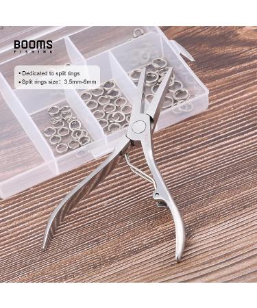 Booms Fishing SR4 Stainless Steel Split Ring Pliers - Saltwater Resistant Tackle Tool - Buy Online on GoSupps.com