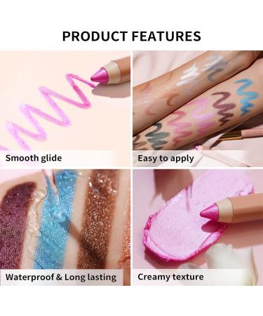 Oulac Fard a Paupiere en Stick Taupe | Crayon paupi res Pivotant 12 Heures de Longue Dur e | Haut Pigment Super tanche | Finition M tallique | Vegan | 3.8g (17) Hollywood Dream 17 Hollywood Dream - Buy Online on GoSupps.com