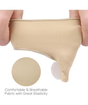 MengK Bunion Corrector Gel Pads - 2 Pairs | Toe Separator & Sleeve Brace for Big Toe Joint Pain Relief - Buy Online on GoSupps.com