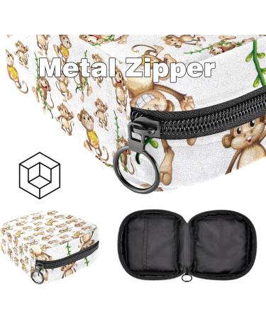 Portable Women's Food Bags & Menstrual Cup Bags - Perfect for Teen Girls | Happy Money Game Pattern - Buy Online on GoSupps.com