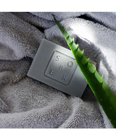  sober Sober Hand & Body Natural Vegan Plant-Based Soap gently cleanses and moisturizes the skin with 5 oils 100g - Buy Online on GoSupps.com