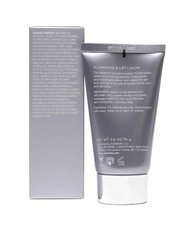 COSMEDIX Illuminate & Lift Neck Cream - Age-Defying Moisturizer for Firming Smoothing & Hyperpigmentation Reduction - Advanced D collet Skincare 1.7 oz - Buy Online on GoSupps.com