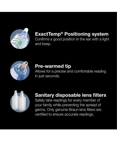 Braun ThermoScan 5 IRT6500 Digital Ear Thermometer for Babies, Kids, Toddlers, and Adults - Accurate Fever Tracking at Home - Buy Online on GoSupps.com