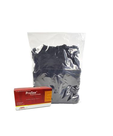 Kunststofftechnik Vlotho - The original! ProSox trial socks refill bag 10DEN black 500 pieces including free dispenser box