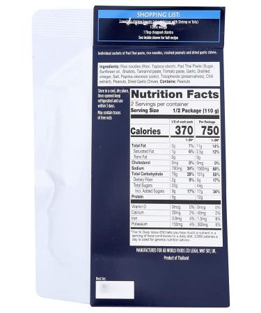 Blue Dragon 3 Step Pad Thai Kit  7oz Pad Thai 7.7 Ounce - Buy Online on GoSupps.com