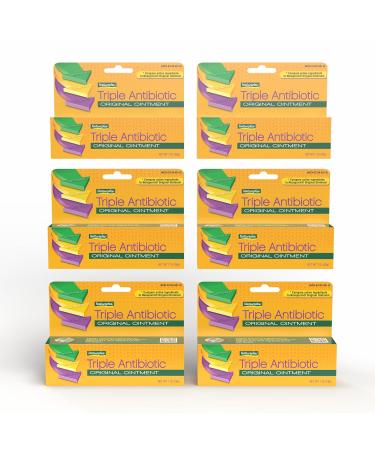 Natureplex Triple Antibiotic Ointment 1.0 oz (Pack of 6) Contains Bacitracin to Aid Wound Care Scrapes Cuts and Burns Prevents Infections Helps Healing Made in USA - Buy Online on GoSupps.com