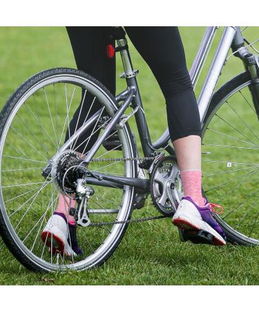 YUEDGE Women's Tennis Socks - Cotton Padded Work Socks (5 Pairs) - Sizes 35-38 & 39-42 - Black Sports Socks for Training - Buy Online on GoSupps.com