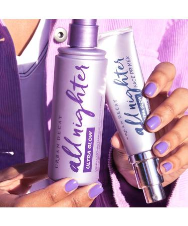 Urban Decay All Nighter Ultra Glow Face Primer 1.0 fl. oz - Lightweight, Long-Lasting Formula for Smooth & Hydrated Skin - Buy Online on GoSupps.com