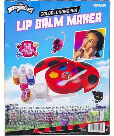Miraculous Color-Changing Lip Balm Maker Kit for Kids - Ladybug Lip Gloss Palette for Parties & Activities - Buy Online on GoSupps.com