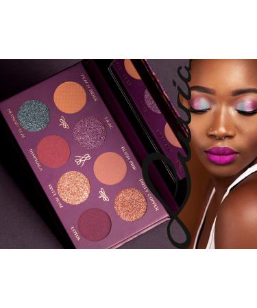 Luvia Eyeshadow Palette | Vegan Mystic Lagoon - Matt & Glitter Shades | Sustainable Microplastic & Fragrance-Free Cosmetics - Buy Online on GoSupps.com