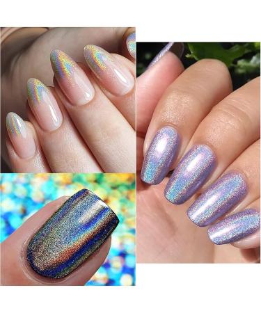 8 Box Nail Glitter Powder Set - Holographic Chameleon Pigment for Stunning Nail Art Decoration - Buy Online on GoSupps.com