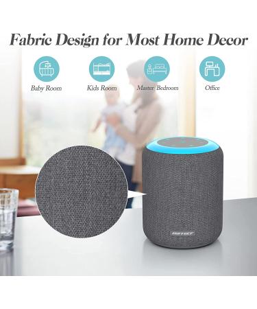 BUFFBEE White Noise Sound Machine for Sleeping | 17 Soothing Sounds | 8 Color Night Light | Memory Function | Fabric Design | Ideal Noise Maker for Home, Office, Kids & Adults | Dark Grey - Buy Online on GoSupps.com