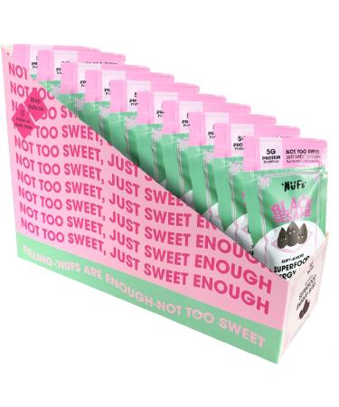 NUFS Superfood Bites - Black Sesame 10 Pack - Whole Food Low Carb Low Sugar Keto & Paleo Friendly Vegan Energy Bites Made Fresh & Shipped Direct - Buy Online on GoSupps.com