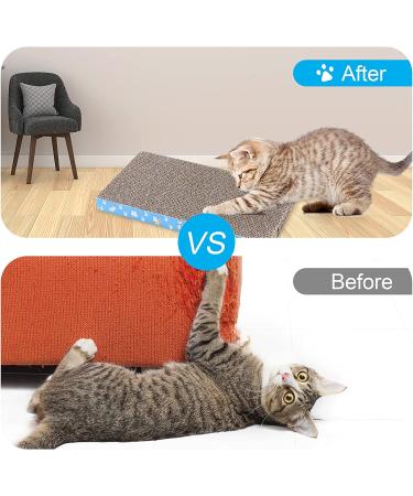 5-in-1 Premium Cat Scratch Pad | Reversible Durable Cardboard | Suitable for Rest, Claws, and Play - Buy Online on GoSupps.com