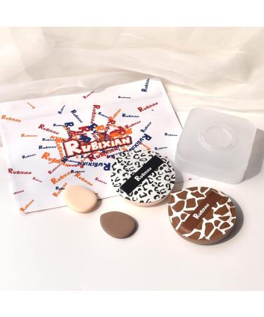 4-Piece XL Large Marshmallow Powder Puff Set - Ultralight Tear Drop Sponge for Wet/Dry Makeup - Ideal for Loose & Body Powder | Rubycell Makeup Tools - Buy Online on GoSupps.com