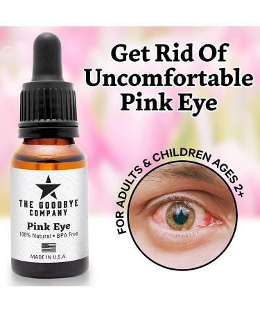 Organic Pink Eye Relief - Natural Treatment for Conjunctivitis (15 ml) - Buy Online on GoSupps.com