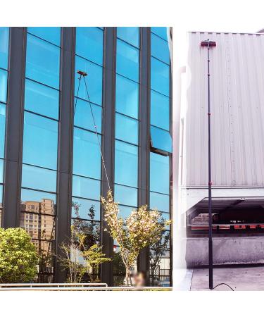 photovoltaic cleaner window cleaning pole Window Cleaning Kit Professional Window Cleaning Equipment Extendable Window Cleaning Pole and Squeegee Cleaner for High Windows-20Ft/12Ft - Buy Online on GoSupps.com