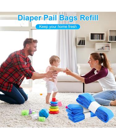 10-Pack Diaper Pail Cassettes | Universal Refill Bags for Diaper Pails & Cat Litter Buckets - Buy Online on GoSupps.com