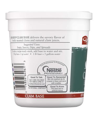 MINOR'S Clam Base and Stock 16 oz - Gluten-Free, No Added MSG - Ideal for Soups and Sauces - Buy Online on GoSupps.com