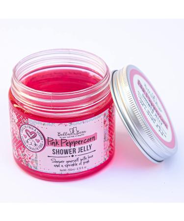Bella & Bear Pink Peppercorn Shower Jelly - Travel Friendly 6.7oz - Great Gifts for Girls - Buy Online on GoSupps.com