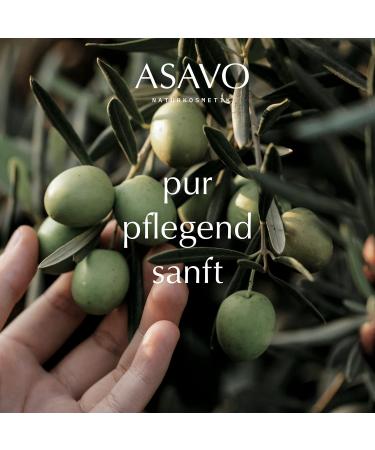  ASAVO Premium olive oil soap handmade with extra virgin organic olive oil 100% natural soap olive soap fragrance-free vegan 2 x 95g - Buy Online on GoSupps.com