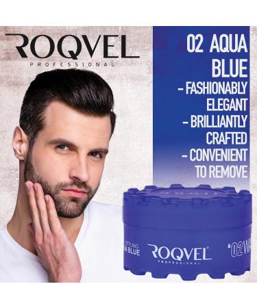 ROQVEL PROFESSIONAL Aqua Hair Styling Wax 02 Blue 150ml - Buy Online on GoSupps.com