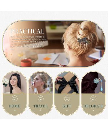 minkissy Punk Barrettes Metal Trim French Decor Wedding Accessories Steampunk Hair Accessories Hair Clip for Women Dragonfly Girls Hair Clamp Hairpin for Girl Retro Barrette Automatic Miss - Buy Online on GoSupps.com