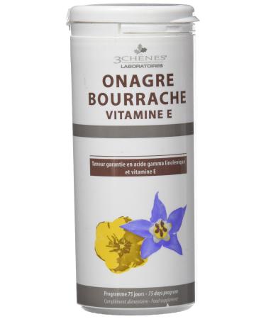 Evening Primrose Borage Vitamin E 150 Capsules 3 Chênes