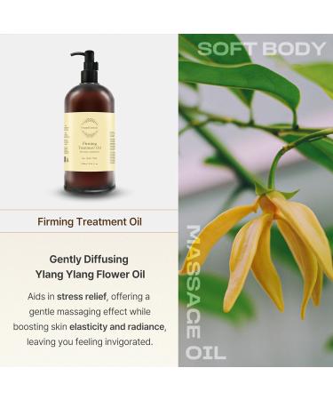 OxygenCeuticals Firming Treatment Oil 1000ml (33.8 fl oz) Professional Body Massage Oil with Botanical Extracts for Skin Tightening & Deep Hydration - Buy Online on GoSupps.com