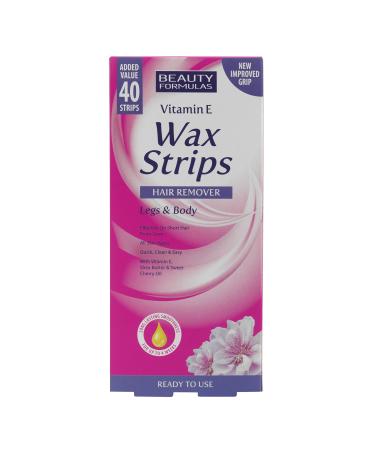 Beauty Formulas Cold Wax Strips 40's - Buy Online on GoSupps.com