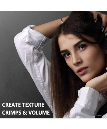 Terviiix Professional 24K Titanium Hair Crimper for Texture & Volume - 1 Inch, Dual Voltage, Auto Off - Buy Online on GoSupps.com