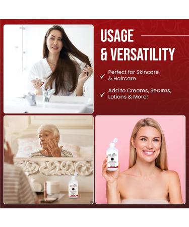 St. Croix Products Pure Rosehip Extract Serum Premium Cosmetic-Grade Liquid for Skin & Hair Hydrating Anti-Aging Botanical Formula (8 oz) - Buy Online on GoSupps.com